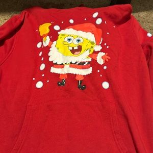 Christmas SpongeBob sweater
